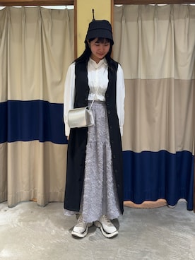 YUKINOさん（レディース・161cm）の春コーディネート