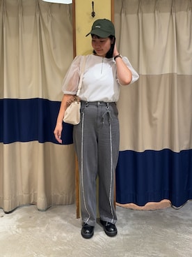 YUKINOさん（レディース・161cm）の夏コーディネート