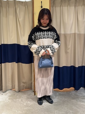 YUKINOさん（レディース・161cm）の冬コーディネート