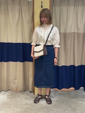 YUKINOさん（レディース・161cm）の春コーディネート