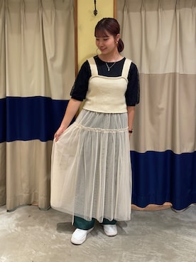 YUKINOさん（レディース・161cm）の夏コーディネート