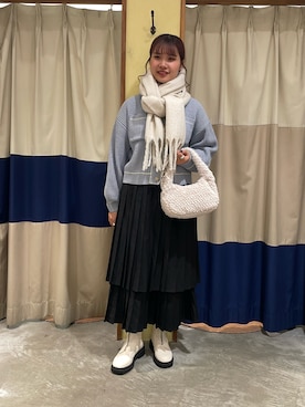 YUKINOさん（レディース・161cm）の秋コーディネート