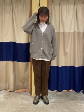 YUKINOさん（レディース・161cm）の秋コーディネート