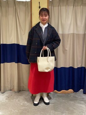 YUKINOさん（レディース・161cm）の秋コーディネート