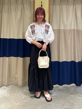 YUKINOさん(レディース・161cm)の夏コーディネート