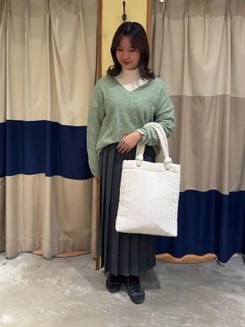 YUKINOさん（レディース・161cm）の冬コーディネート