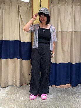 YUKINOさん（レディース・161cm）の夏コーディネート