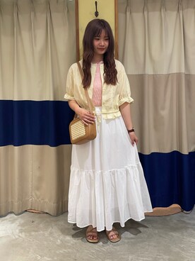 YUKINOさん（レディース・161cm）の夏コーディネート