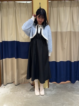 YUKINOさん（レディース・161cm）の冬コーディネート