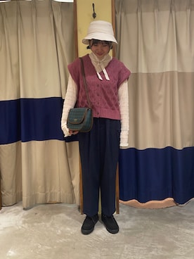 YUKINOさん（レディース・161cm）の秋コーディネート