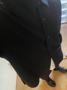 「H　BEAUTY&YOUTH UNITED ARROWS（エイチビューティーアンドユースユナイテッドアローズ）のアイテム（トップス、ブラック系）」を使った、🐰🔎hiroさん（メンズ・179cm）の秋コーディネート