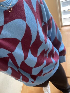 「MAISON SPECIAL（メゾンスペシャル）のアイテム（トップス、ブルー系）」を使った、🐰🔎hiroさん（メンズ・179cm）の秋コーディネート