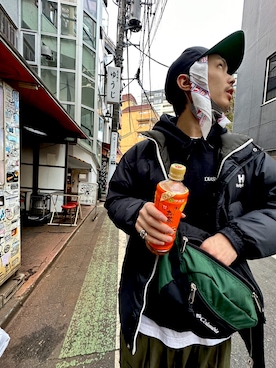 「HELLY HANSEN（ヘリーハンセン）のアイテム（ジャケット/アウター）」を使った、ハイレモンさん（メンズ・173cm）の春コーディネート