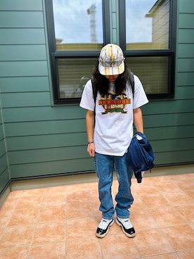 「Jordan（ジョーダン）のアイテム」を使った、ハイレモンさん（メンズ・172cm）の秋コーディネート