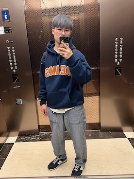 Charming Hsiaoさん（メンズ・165cm）の冬コーディネート