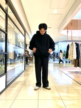 「URBAN RESEARCH（アーバンリサーチ）のアイテム（パーカー）」を使った、shomayamagishiさん（メンズ・173cm）の秋コーディネート