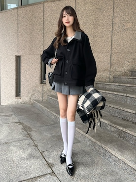 「ポロラルフローレン」｜CHARME BY MICOLAさん（レディース・158cm）の秋コーディネート