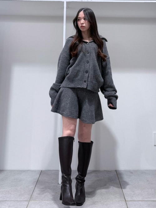 【追加生産】メランジニットセットアップ