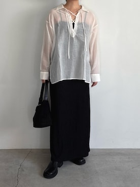 akaneさん（レディース・157cm）の秋コーディネート