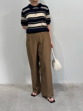 「select MOCA（セレクトモカ）のアイテム（ハンドバッグ）」を使った、akaneさん（レディース・157cm）の春コーディネート