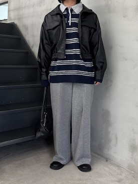 akaneさん（レディース・157cm）の秋コーディネート