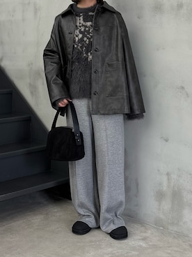 「アイテム（ハンドバッグ）」を使った、akaneさん（レディース・157cm・30代）の冬コーディネート