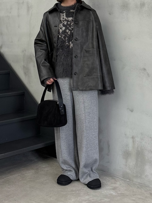 フェイクスエードワンハンドルバッグ（ハンドバッグ）｜select MOCA by