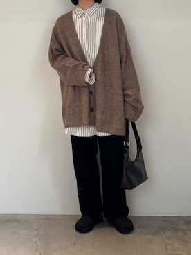 「アイテム（ハンドバッグ）」を使った、akaneさん（レディース・157cm・30代）の秋コーディネート