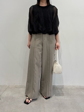 「select MOCA（セレクトモカ）のアイテム（ハンドバッグ）」を使った、akaneさん（レディース・157cm）の春コーディネート