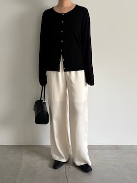 「select MOCA（セレクトモカ）のアイテム（ハンドバッグ）」を使った、akaneさん（レディース・157cm）の春コーディネート