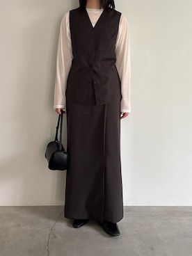 akaneさん（レディース・157cm）の春コーディネート