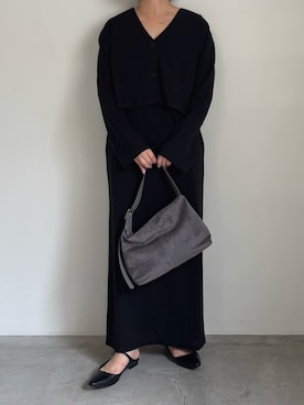 「アイテム（セットアップ）」を使った、akaneさん（レディース・157cm）の秋コーディネート