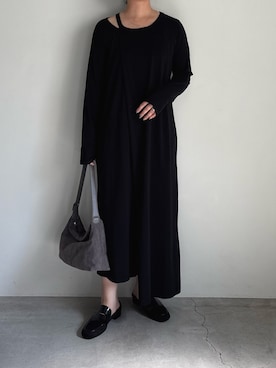 「アイテム（ワンピース）」を使った、akaneさん（レディース・157cm・30代）の夏コーディネート