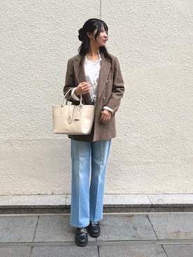 YUKAさん（レディース・157cm）の春コーディネート