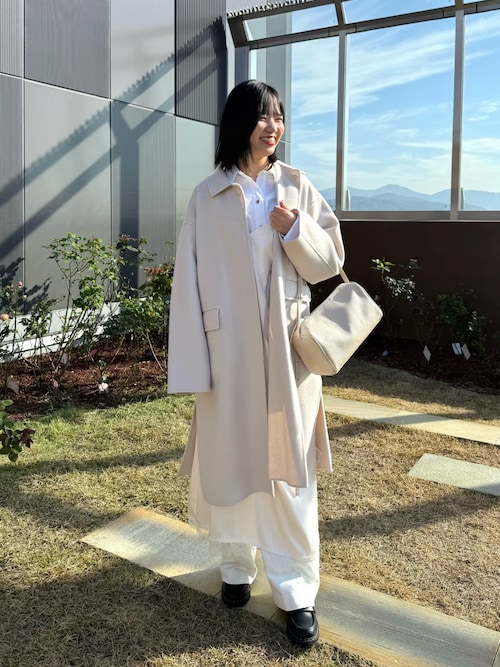 セール】SUPER140リバーステンカラーコート（ステンカラーコート