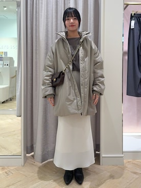 「upperhights（アッパーハイツ）のアイテム」を使った、YUKAさん（レディース・157cm）の秋コーディネート