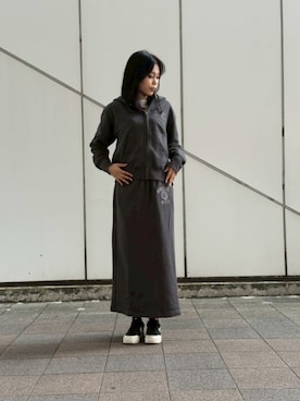 Kristenさん（レディース・171cm）の秋コーディネート