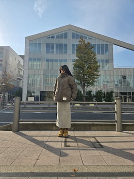 Kristenさん（レディース・171cm）の冬コーディネート