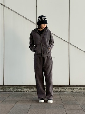 Kristenさん（レディース・171cm）の冬コーディネート