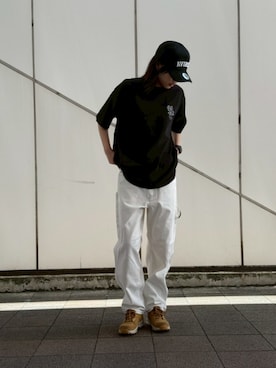 「AVIREX海老名」｜Kristenさん（レディース・171cm）の夏コーディネート