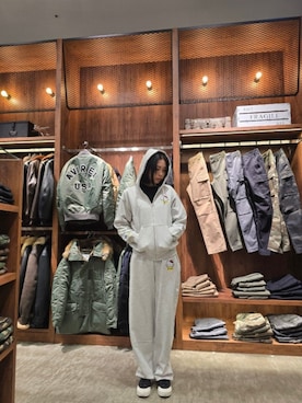 Kristenさん（レディース・171cm）の冬コーディネート