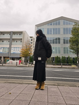 Kristenさん（レディース・171cm）の冬コーディネート