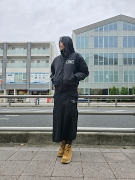 Kristenさん（レディース・171cm）の冬コーディネート