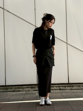 「AVIREX海老名」｜Kristenさん（レディース・171cm）の夏コーディネート