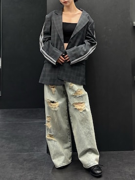 Yuzukiさん（レディース・160cm）の春コーディネート