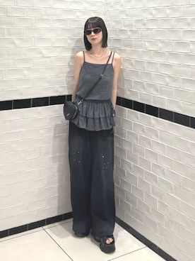 Yuzukiさん(レディース・160cm)の夏コーディネート