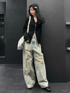 Yuzukiさん（レディース・160cm）の春コーディネート