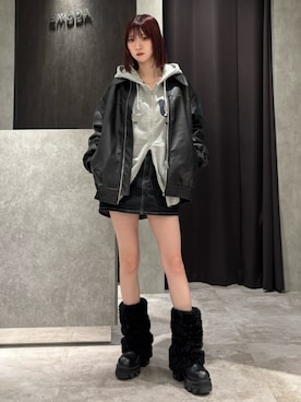 Yuzukiさん(レディース・160cm)の冬コーディネート