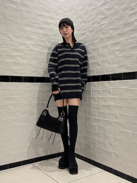 Yuzukiさん（レディース・160cm）の秋コーディネート