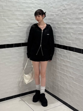 Yuzukiさん（レディース・160cm）の夏コーディネート